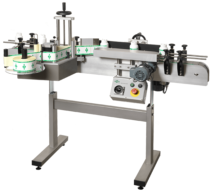 Plant pot labelling machine