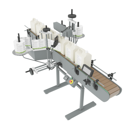Jerry Can Labelling Machine Jerry Can Labelling Machine