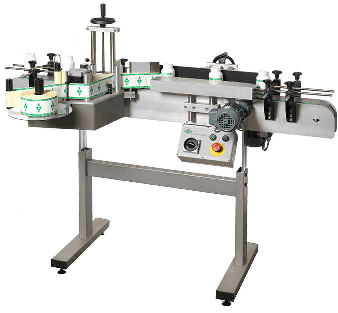 Plant pot labelling machine