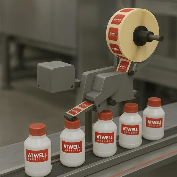 AL120S Label Machine in Use