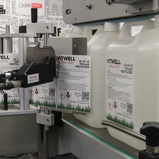 Chemical One Sided Label Labeller