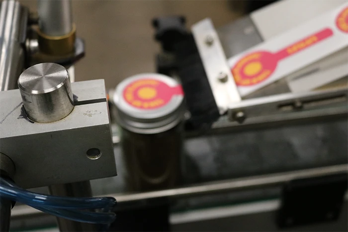 Little's Coffee Label Applicator