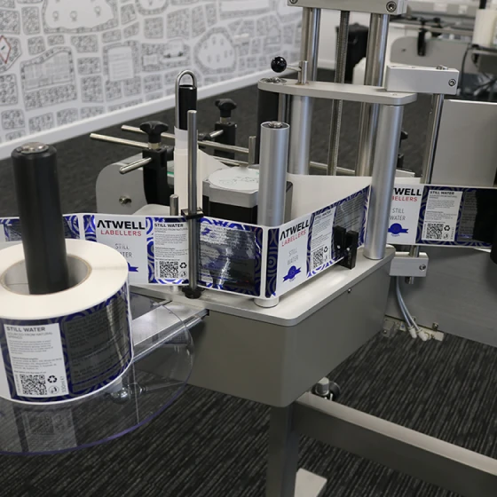 Non Alcoholic Linear Wraparound Applicator Machine