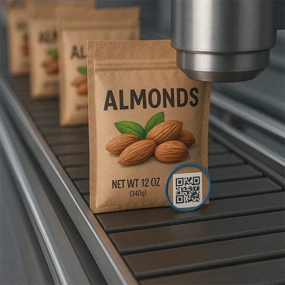 QR Codes on Product Packaging