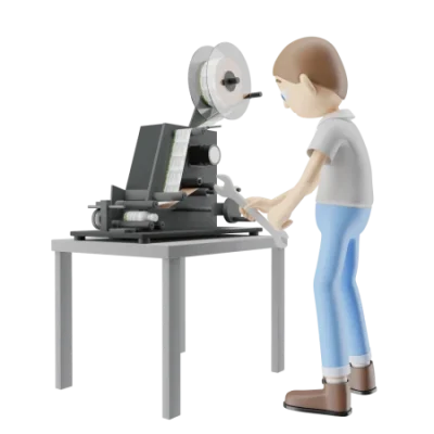 Machine Servicing Character